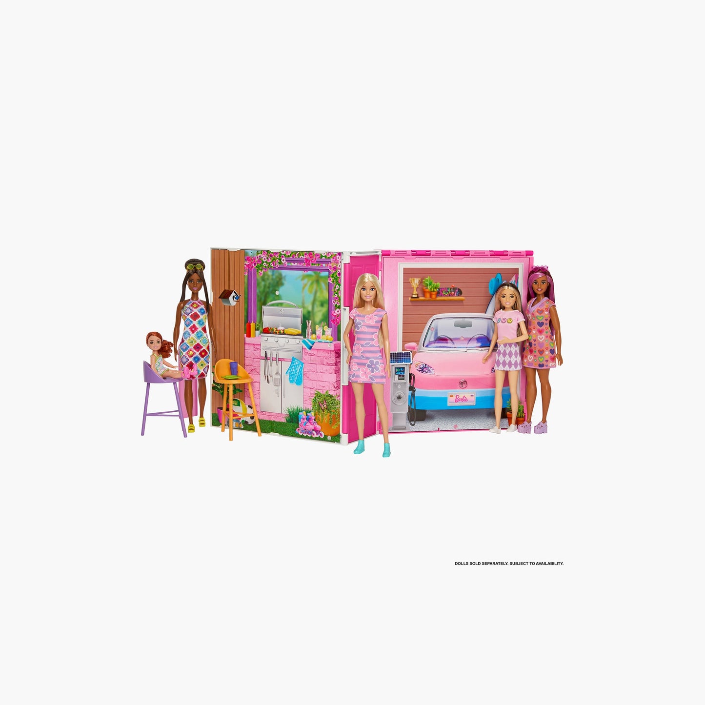 Barbie Maison de Vacances avec Poupée – Set de jeu complet