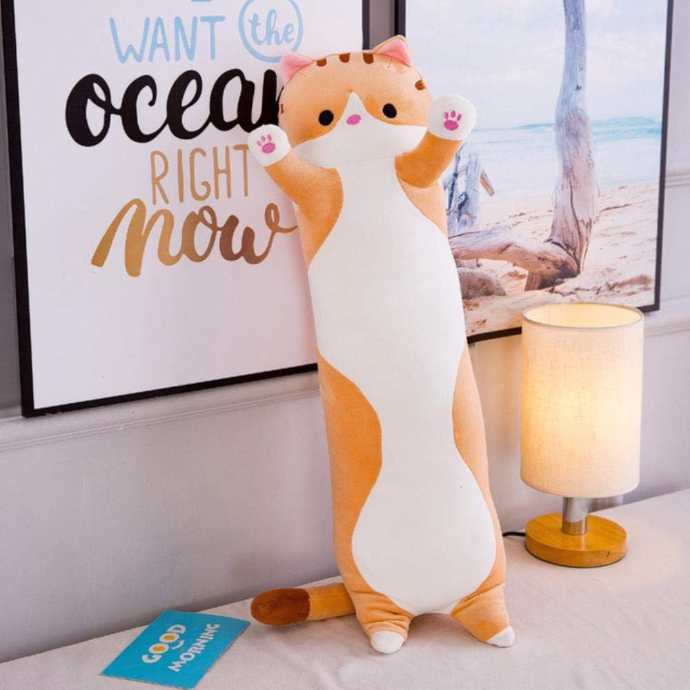 Oreiller peluche chat mignon – 90 cm - 70cm