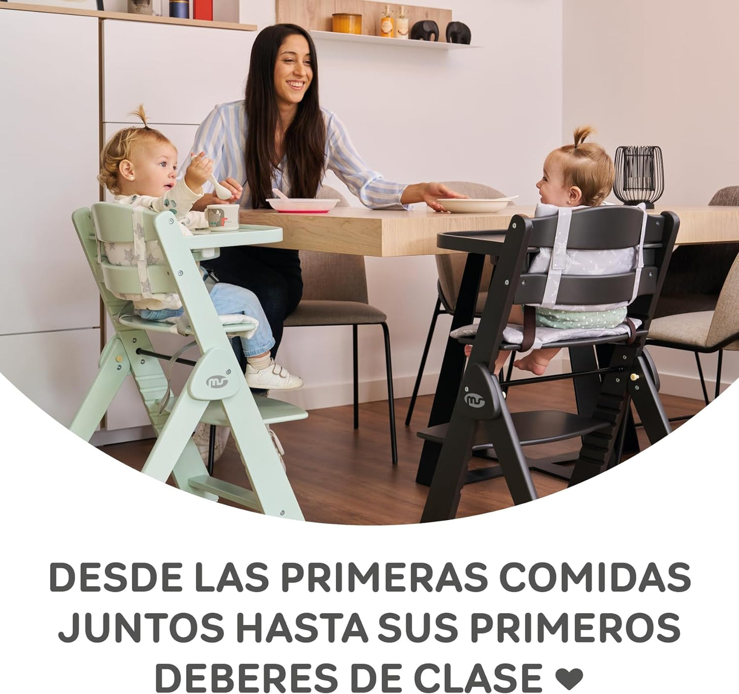 Chaise Haute Pliable en Bois – MS