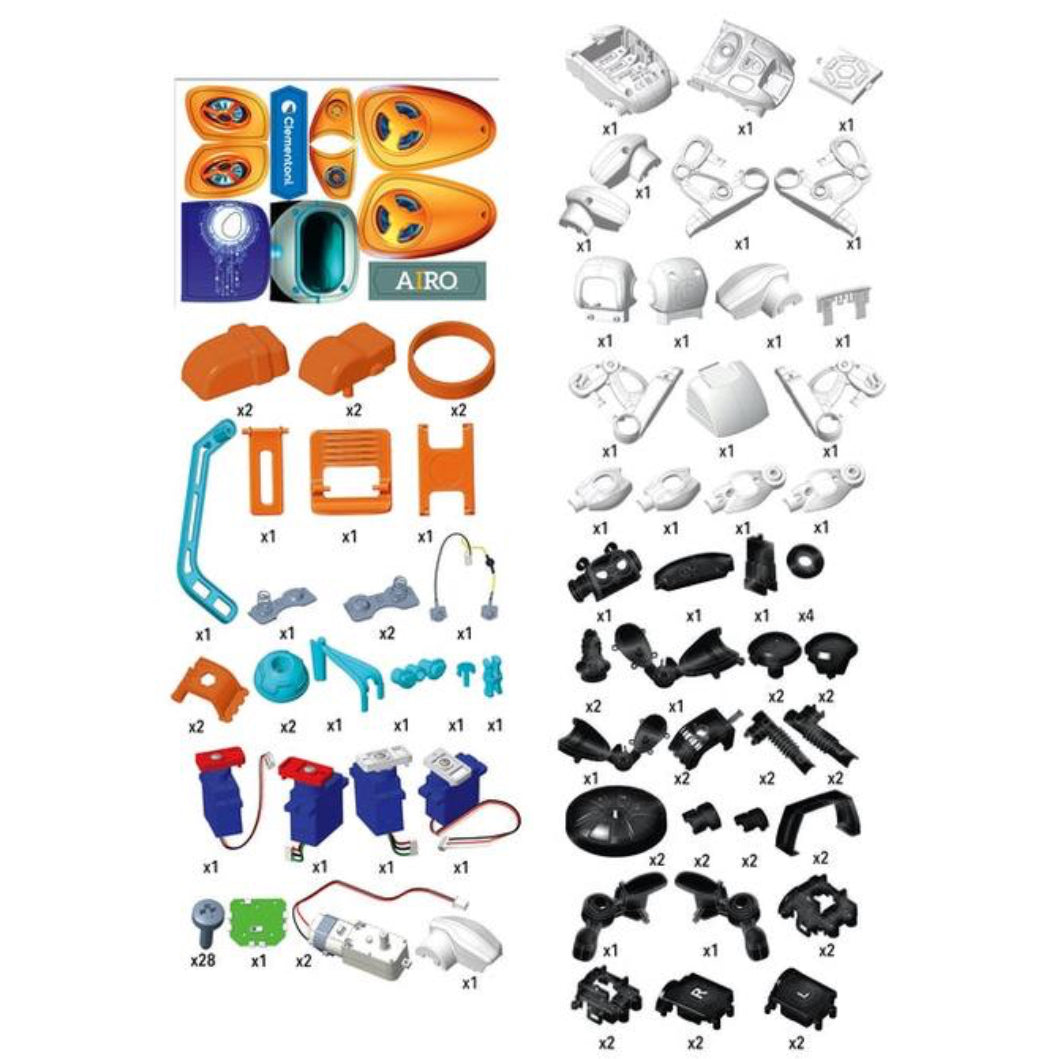 AIRO - Robot d’intelligence Artificielle à Assembler - Clementoni