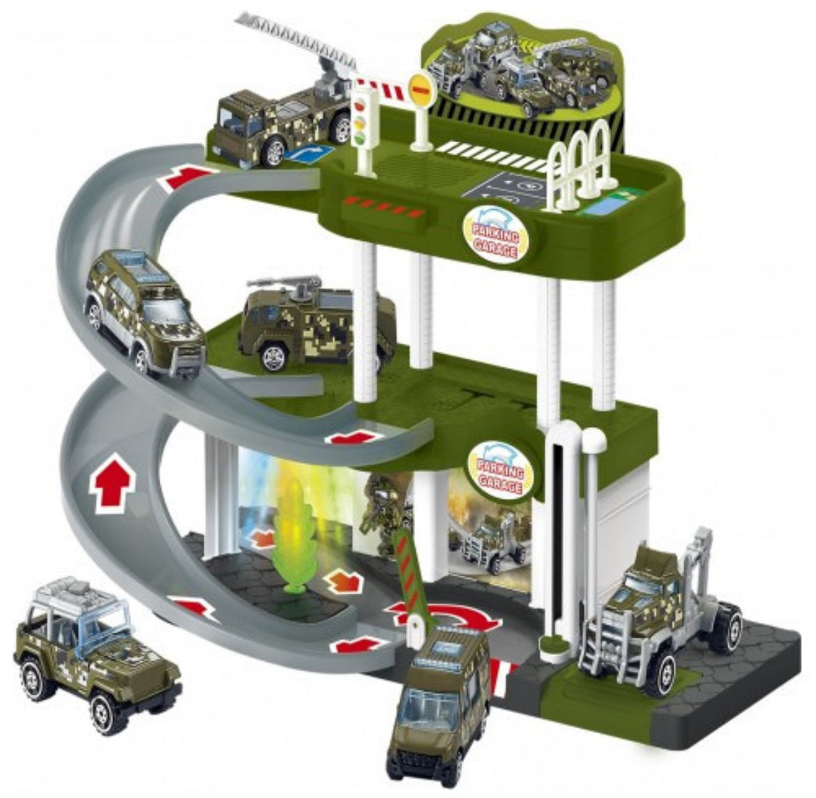 Parking Garage 3 Étages – Jouet de Construction