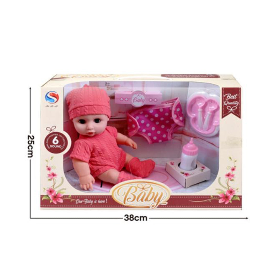 Poupée Interactive avec 6 Sons