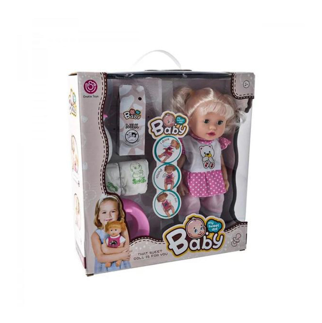 Poupée avec des Outils pour Bébé