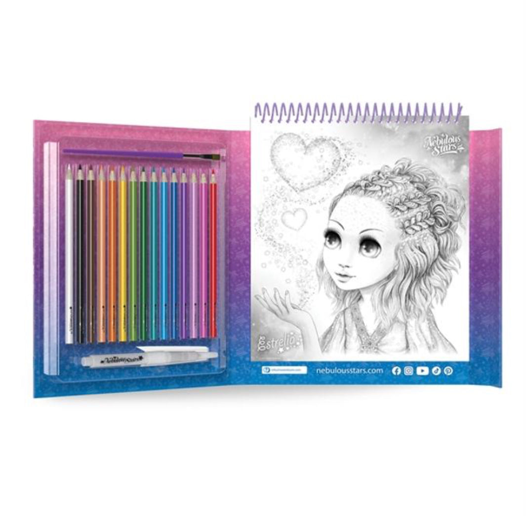 Coffret de Livres d'Aquarelle Estrelia - Nebulous Stars