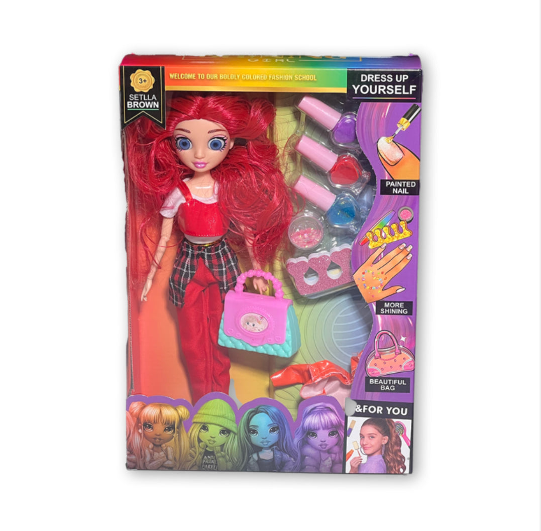 Poupée Rainbow avec Vernis