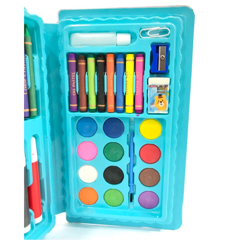Coffret De 42 Pièces De Stylos Aquarelle Et Crayons Pour Enfants