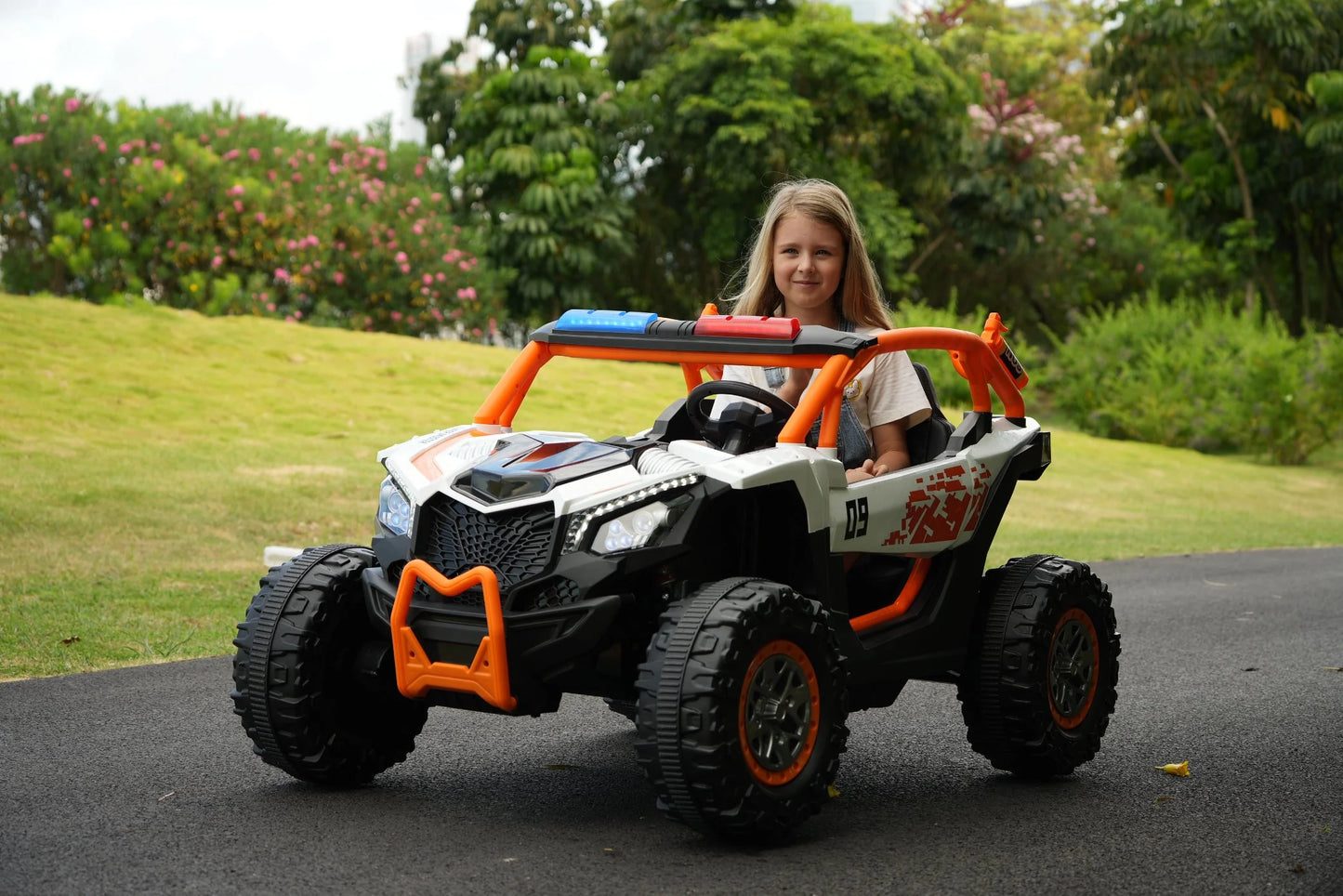 Voiture Électrique Enfant 2 Places – 12 V 4x4 avec Télécommande Parentale