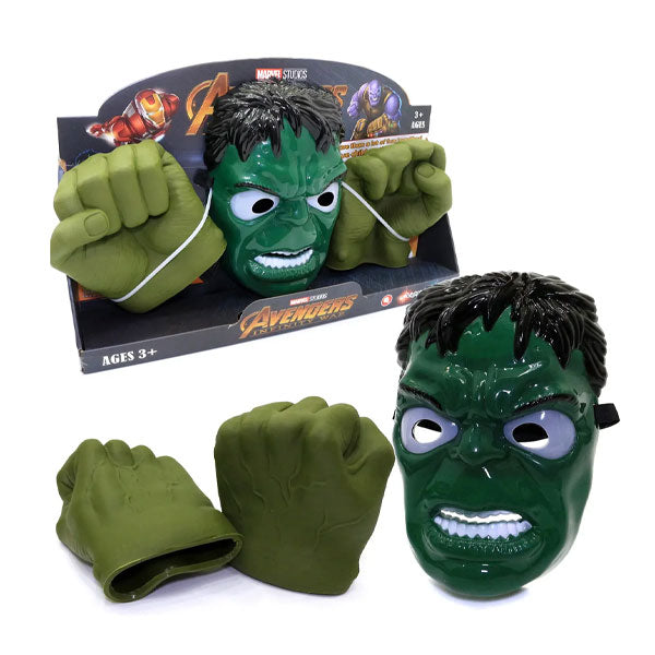 Pack de gants et masque Hulk – Avengers