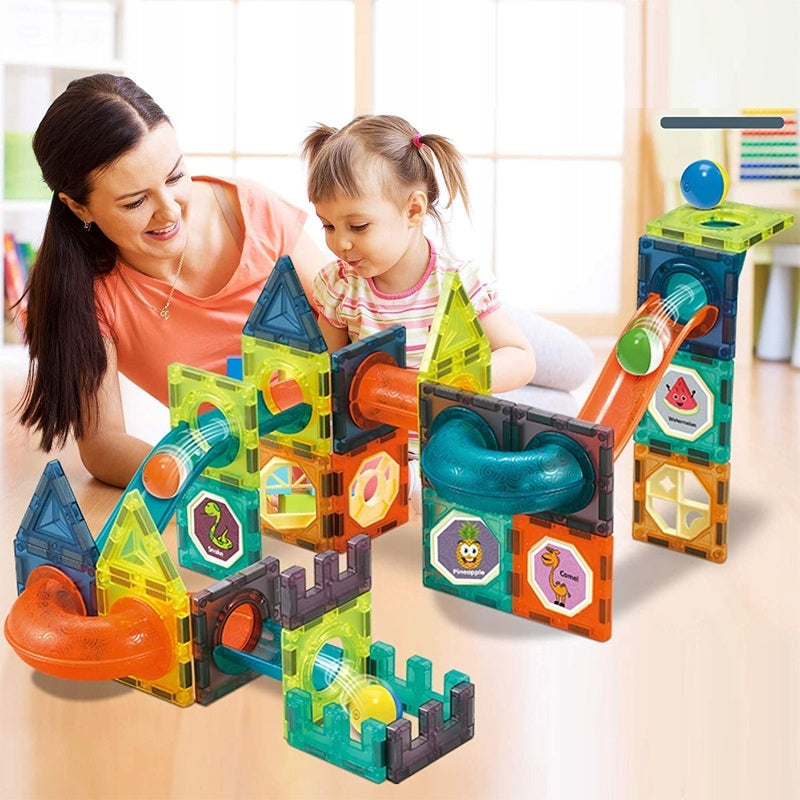 Ensemble de blocs magnétiques lumineux - jusqu'à 56 éléments