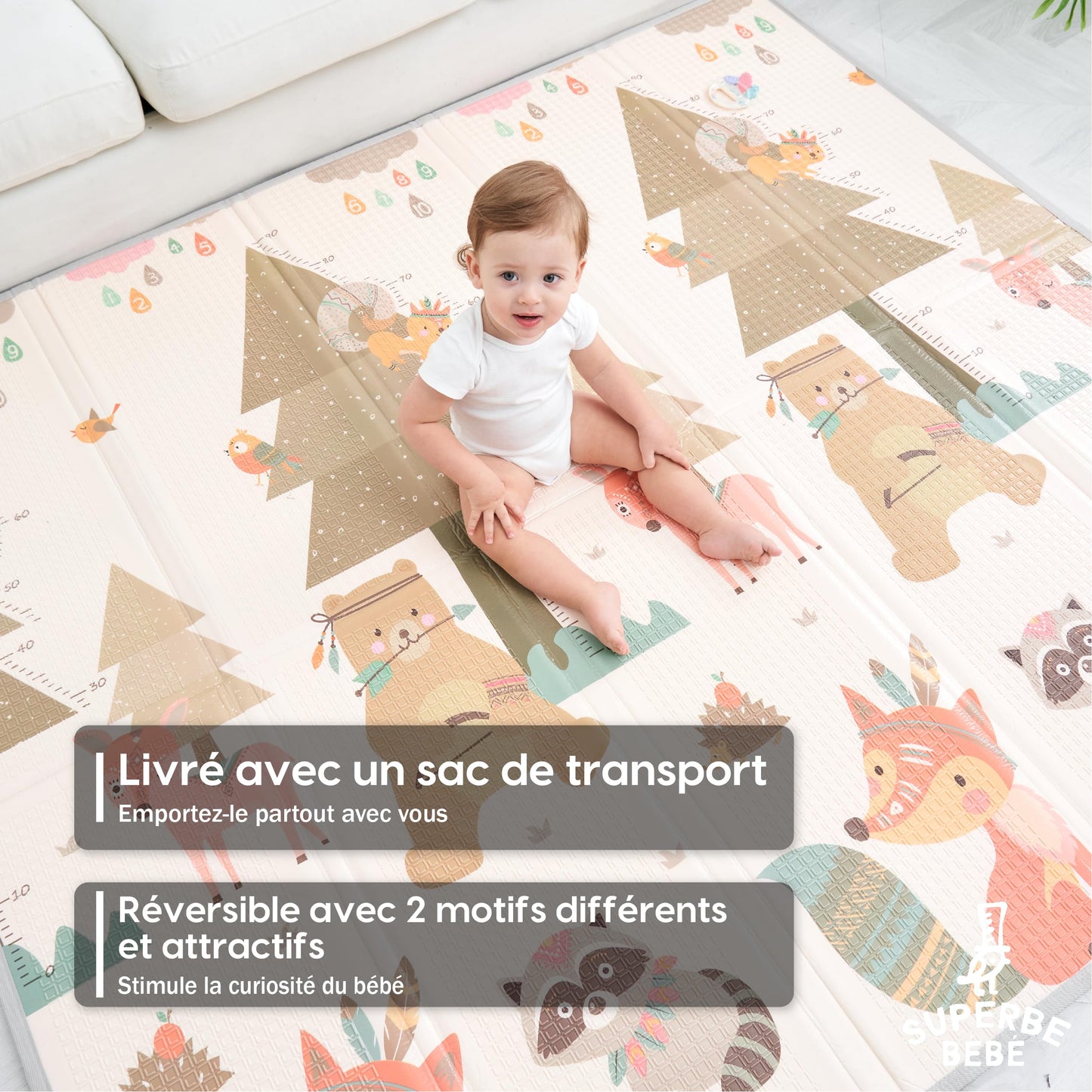 Tapis de Sol pour Bébé – Sécurité et Confort