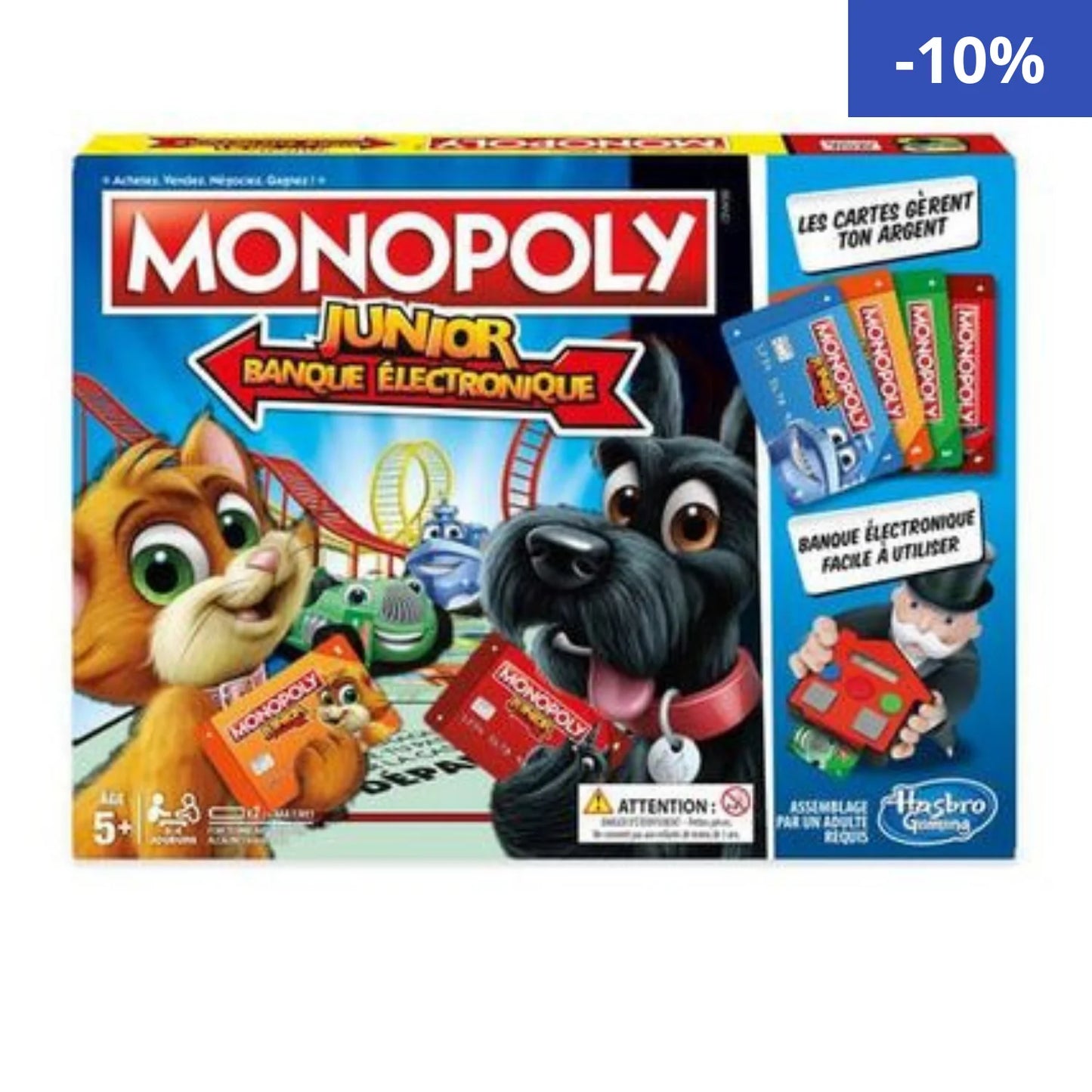 Monopoly Junior Banque électronique - Hasbro
