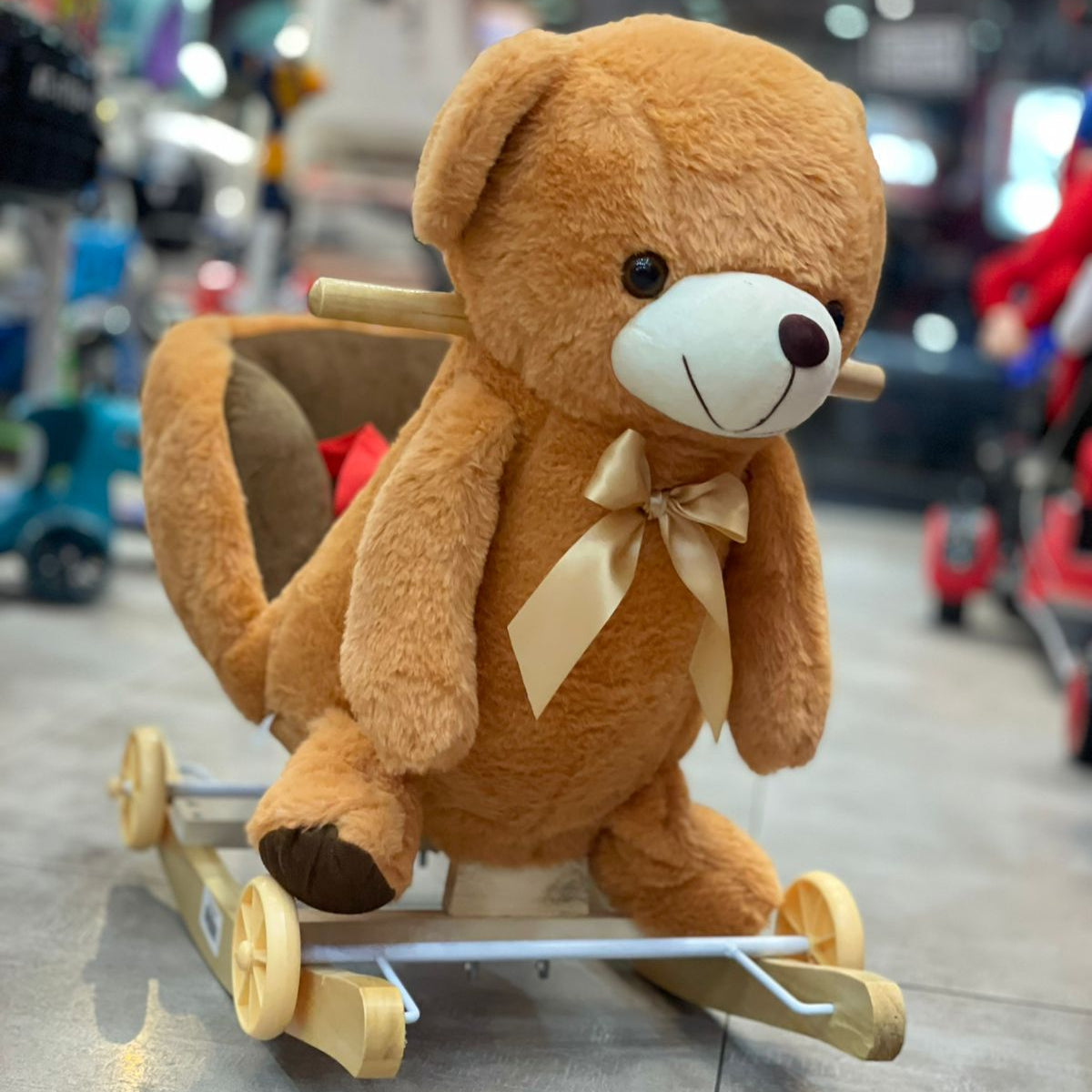 Teddy bear à bascule