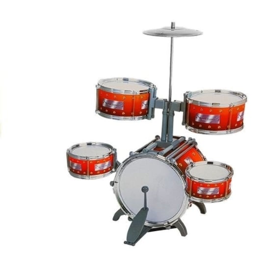 Batterie pour enfants – 5 tambours, cymbale et tabouret
