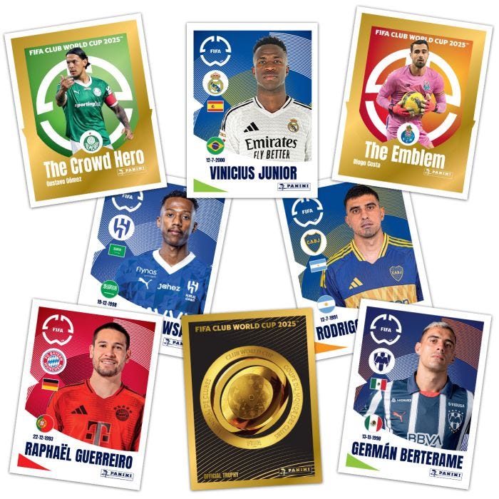 Collection Officielle de Stickers – FIFA Club World Cup 2025™