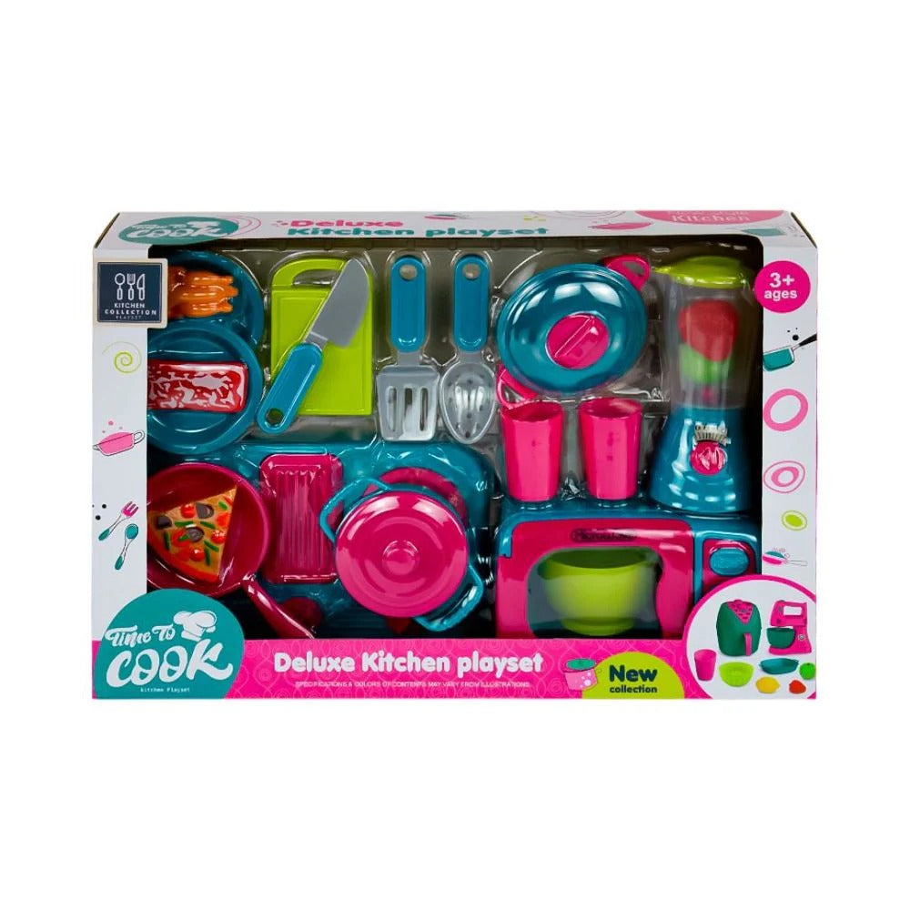 Set de Cuisine Deluxe pour Enfants – 28 pièces