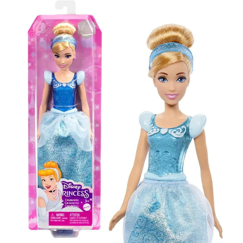 Poupée Princesse Cendrillon – Robe Pailletée 29 cm – Mattel