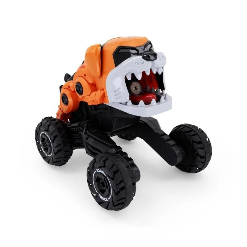 Voiture télécommandée tout-terrain – Bulldog cascadeur (Rouge ou Orange)