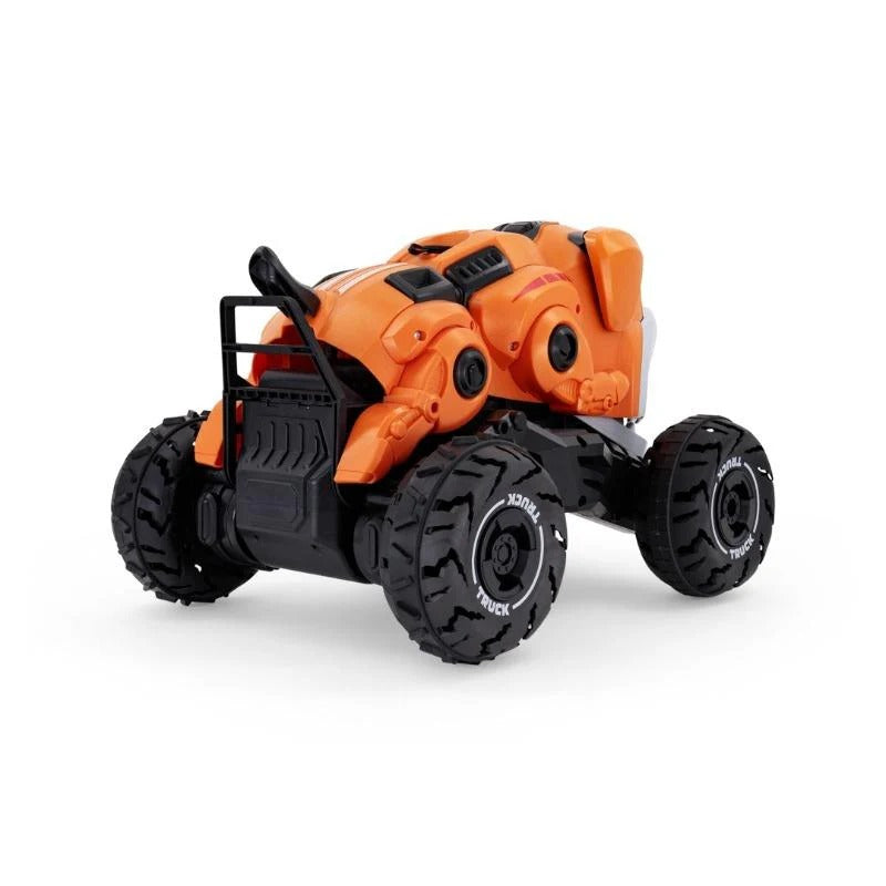 Voiture télécommandée tout-terrain – Bulldog cascadeur (Rouge ou Orange)