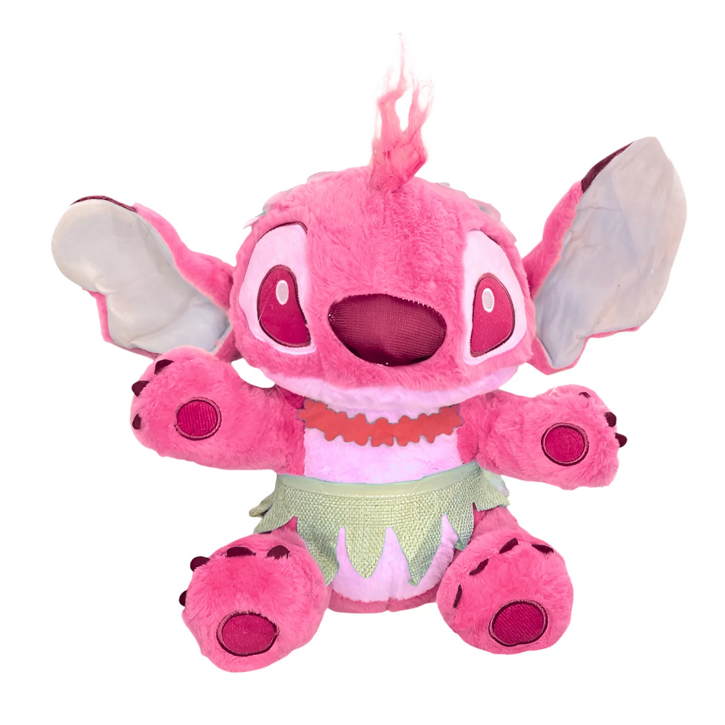Stitch – Peluche 30 cm, Taille Moyenne, Rose