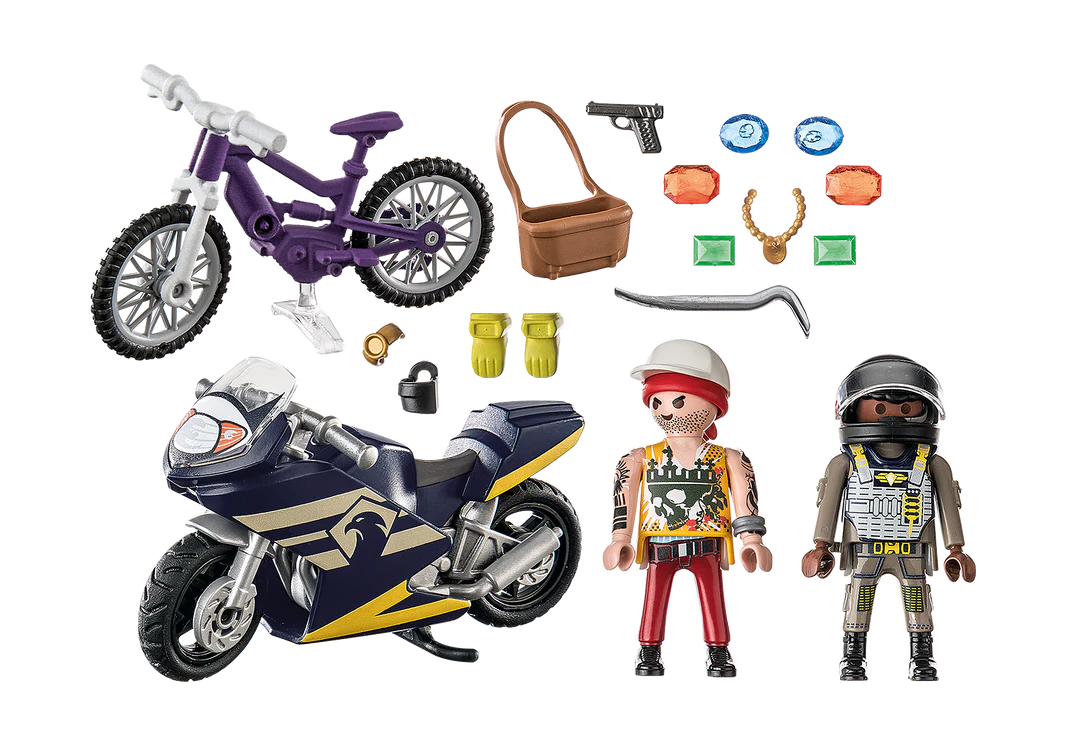 Starter Pack Agent et Voleur - PLAYMOBIL