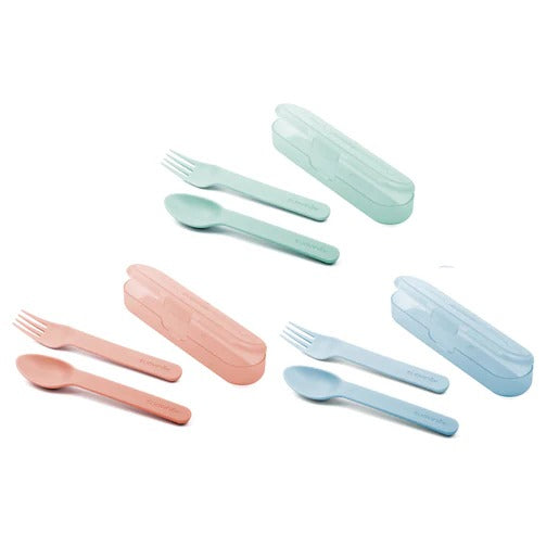 Suavinex – Ensemble de Couverts Forêt+ avec Étui (12m+)