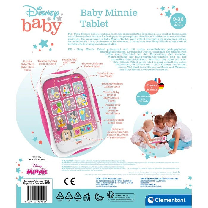 Ma Première Tablette Baby Minnie – CLEMENTONI