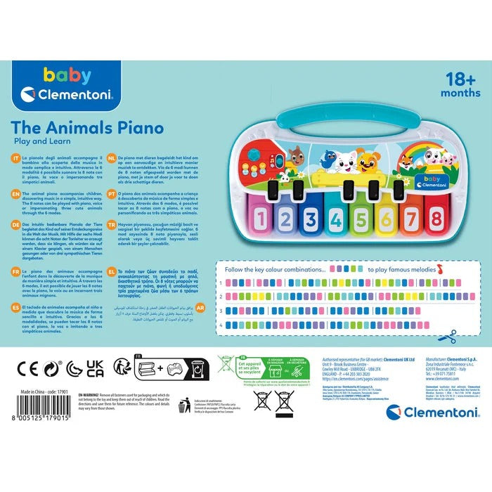 Le Piano des Animaux – Clementoni