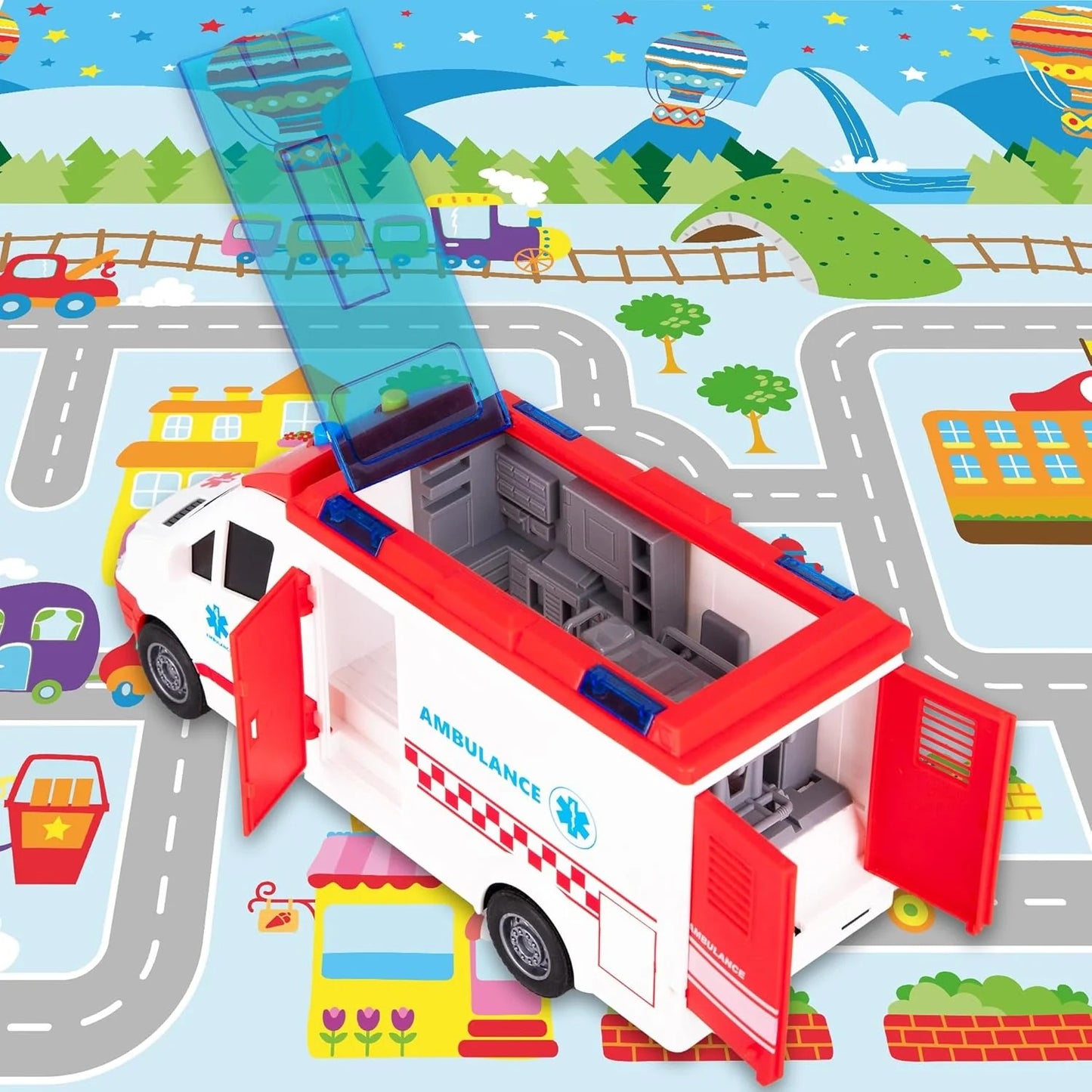 Camion Jouet Ambulance ArtCreativity – Lumières et Sirènes