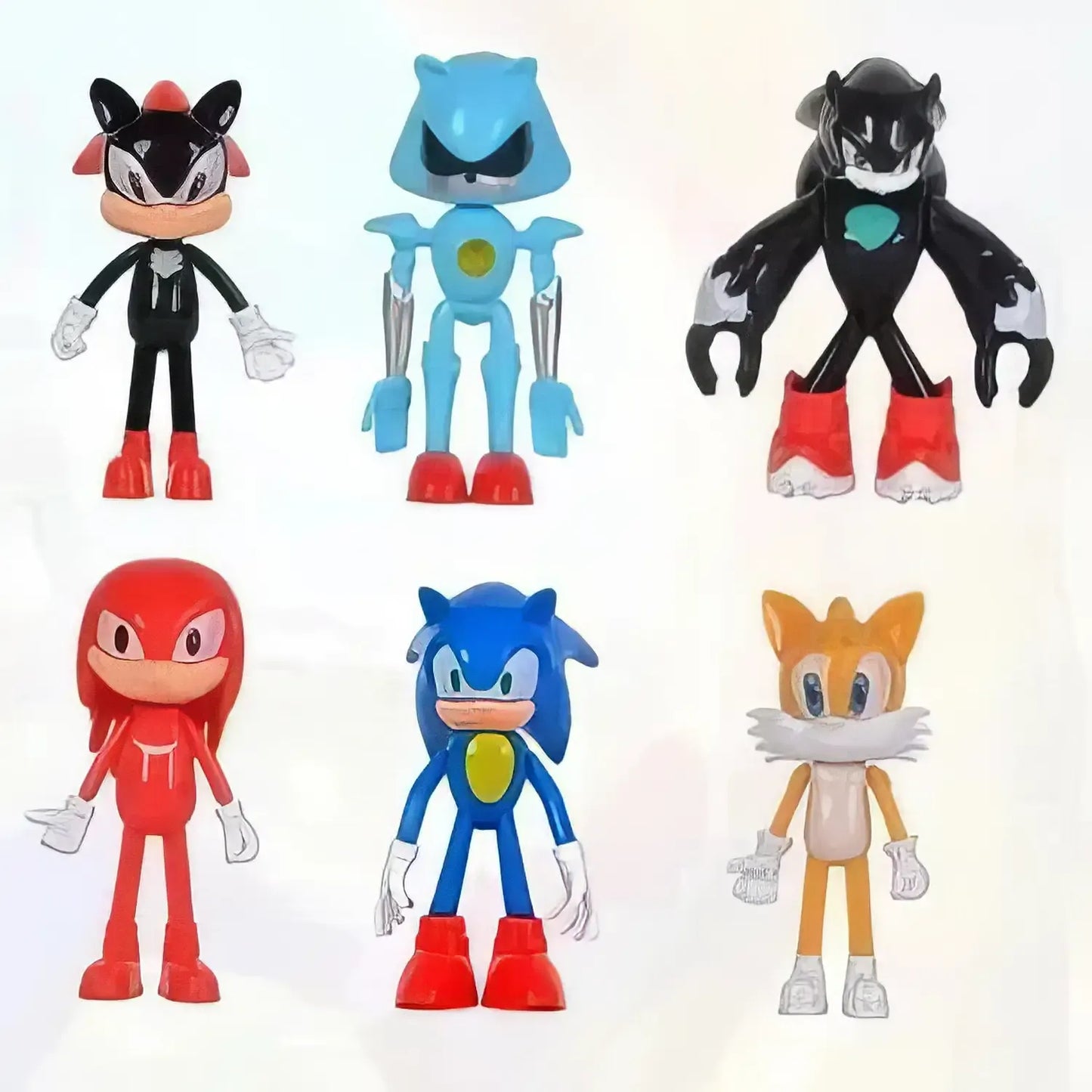 Set de Figurines Sonic 4 (6 Personnages)