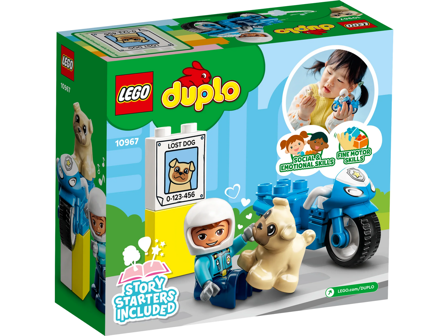 LEGO® DUPLO® – La moto de police