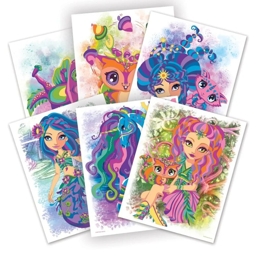 Livre de Coloriage par Numéro – Nebulous Stars