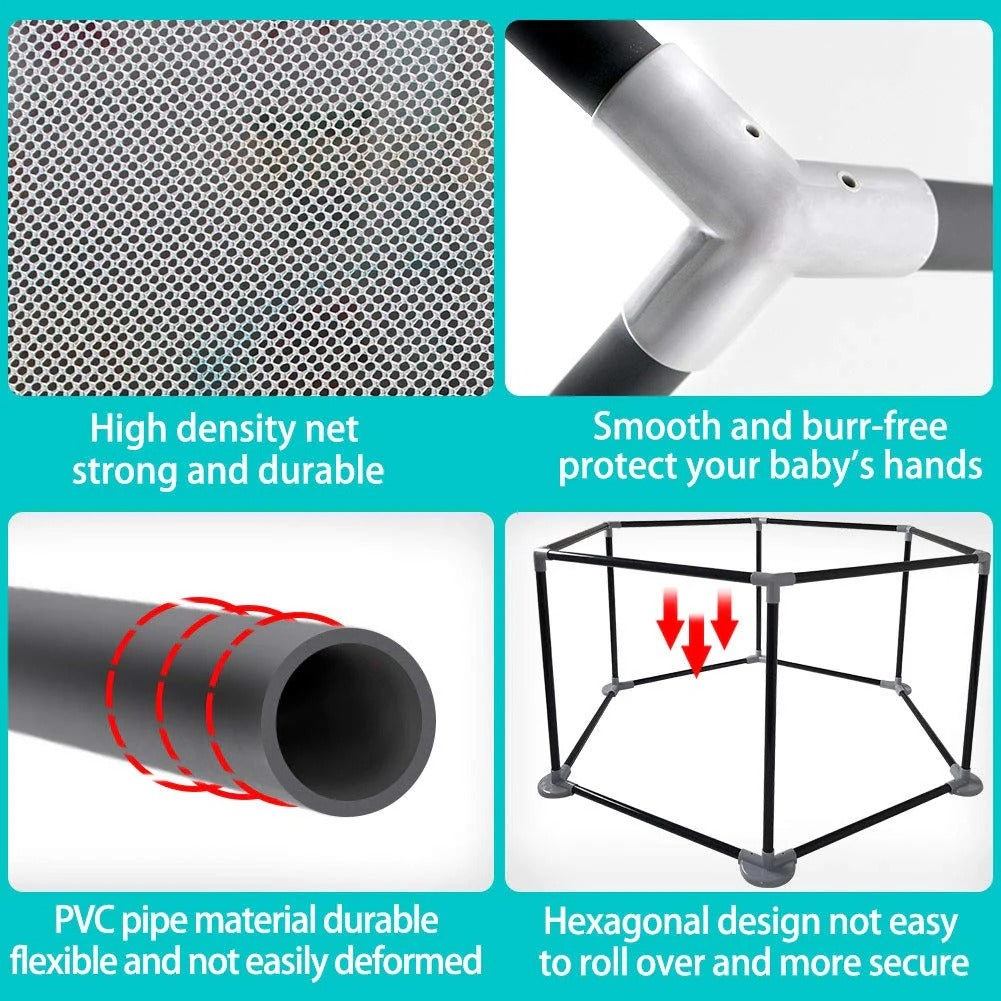 Parc à Balles pour Bébé – Avec 50 Balles Colorées