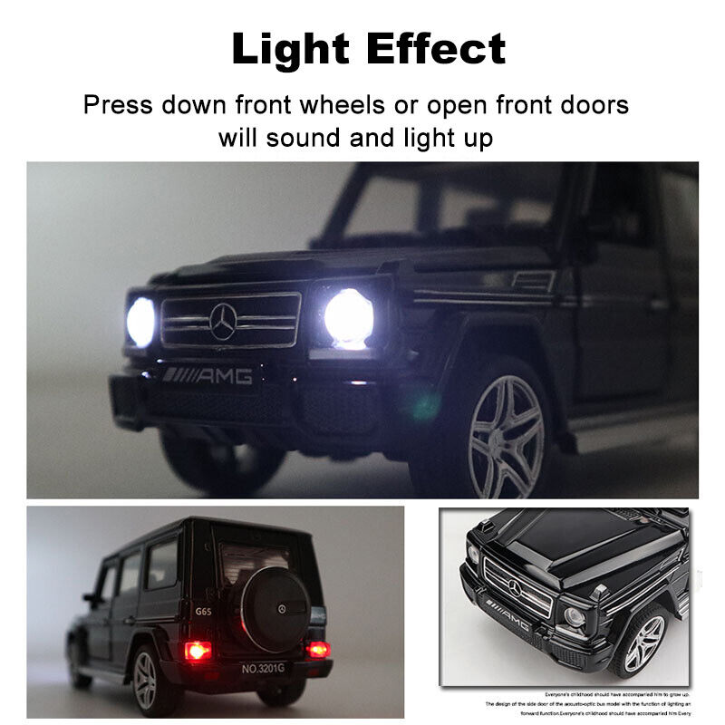 Modèle réduit Mercedes Benz G Class AMG65 (1:32)