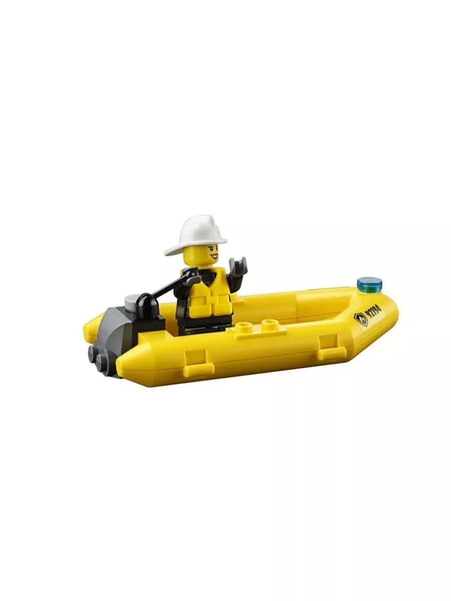 Constructor City Bateau de pompiers 461 pièces.