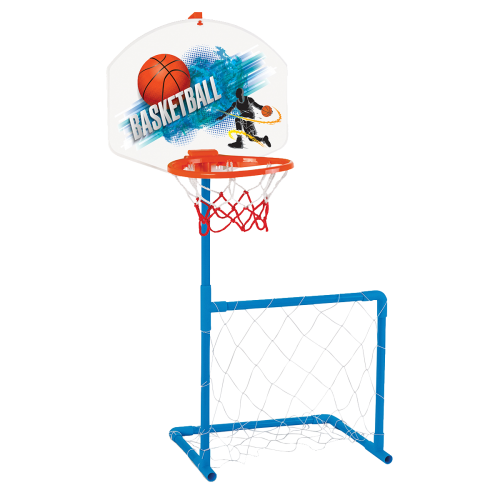 Panier de Basketball et But de Football 2 en 1 - Pilsan