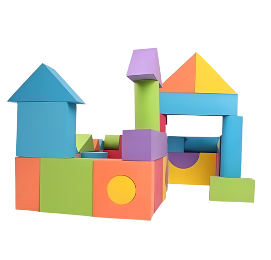 Grands Blocs de Construction en Mousse - 52 Pièces