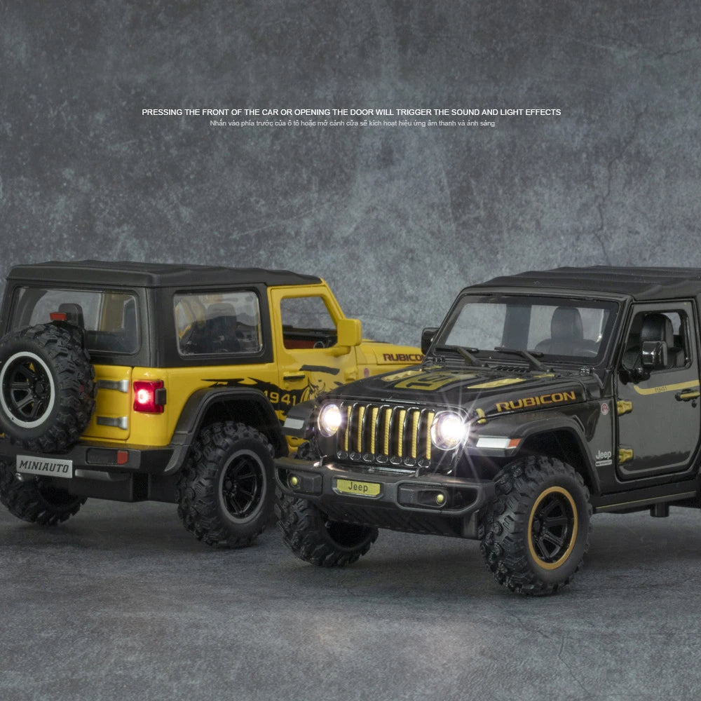 Modèle réduit -  Jeep Wrangler Rubicon Off-Road  (1:24)