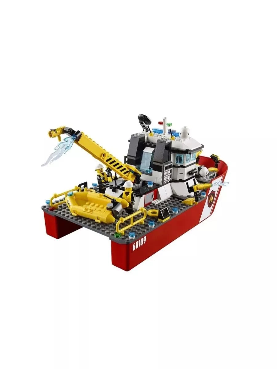 Constructor City Bateau de pompiers 461 pièces.