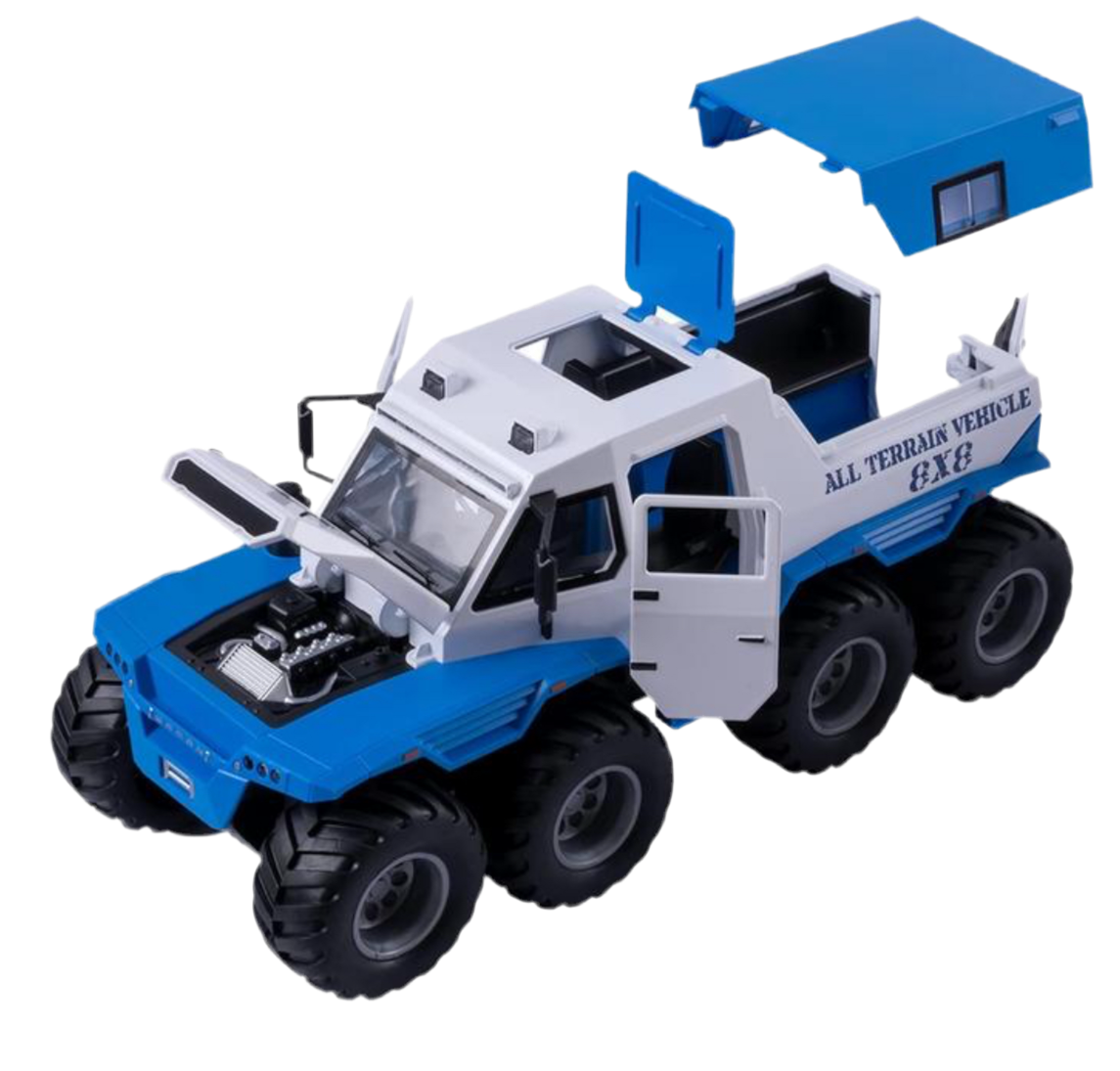 Modèle réduit Camion Tout-Terrain FESVASDEE Réaménagé (1:24)