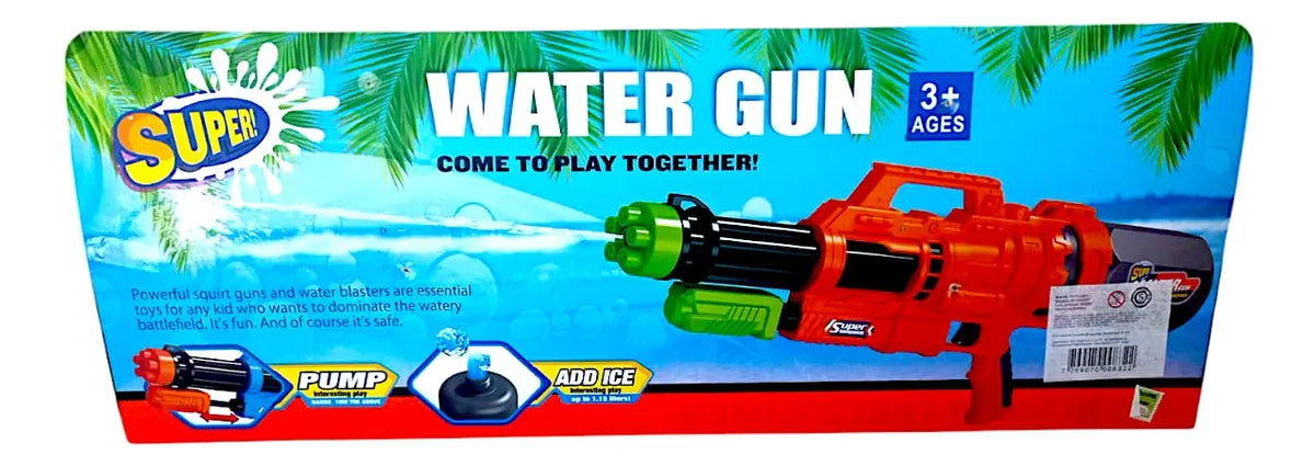 Super Pistolet à Eau – 65 cm – Portée 10 m