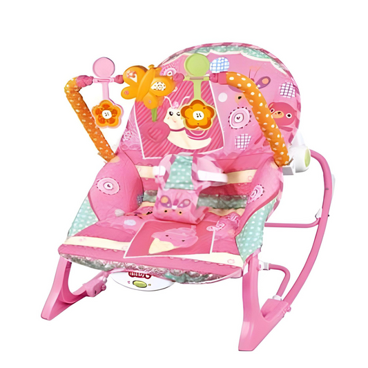 Chaise à Bascule pour Bébé avec Musique et Vibration - TiiBaby
