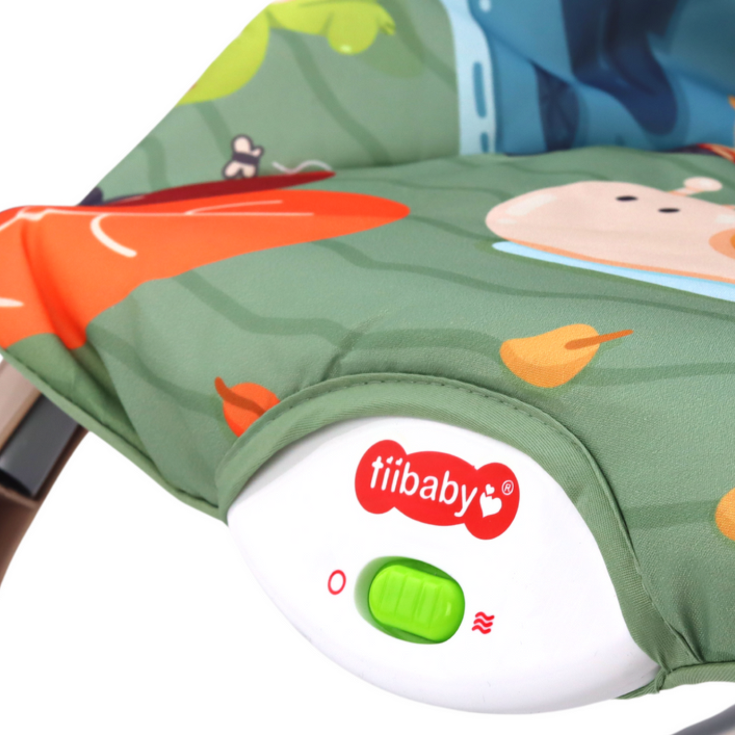 Chaise à Bascule pour Bébé avec Musique et Vibration - TiiBaby