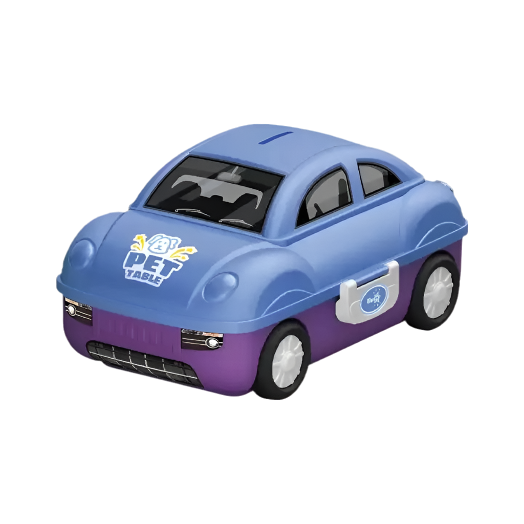 Maison de jeu et ensemble voiture/animaux éducatif 2 en 1
