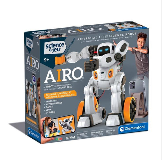 AIRO - Robot d’intelligence Artificielle à Assembler - Clementoni