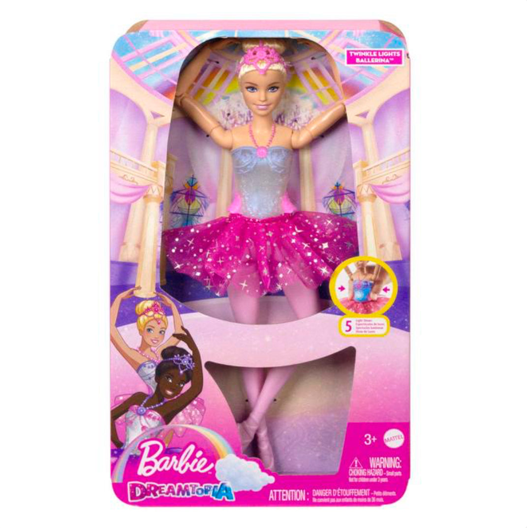Coffret Poupée Barbie Dreamtopia Ballerine - Mattel