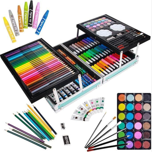 Kit d’art Professionnel - 145 Pièces pour Libérer votre Créativité