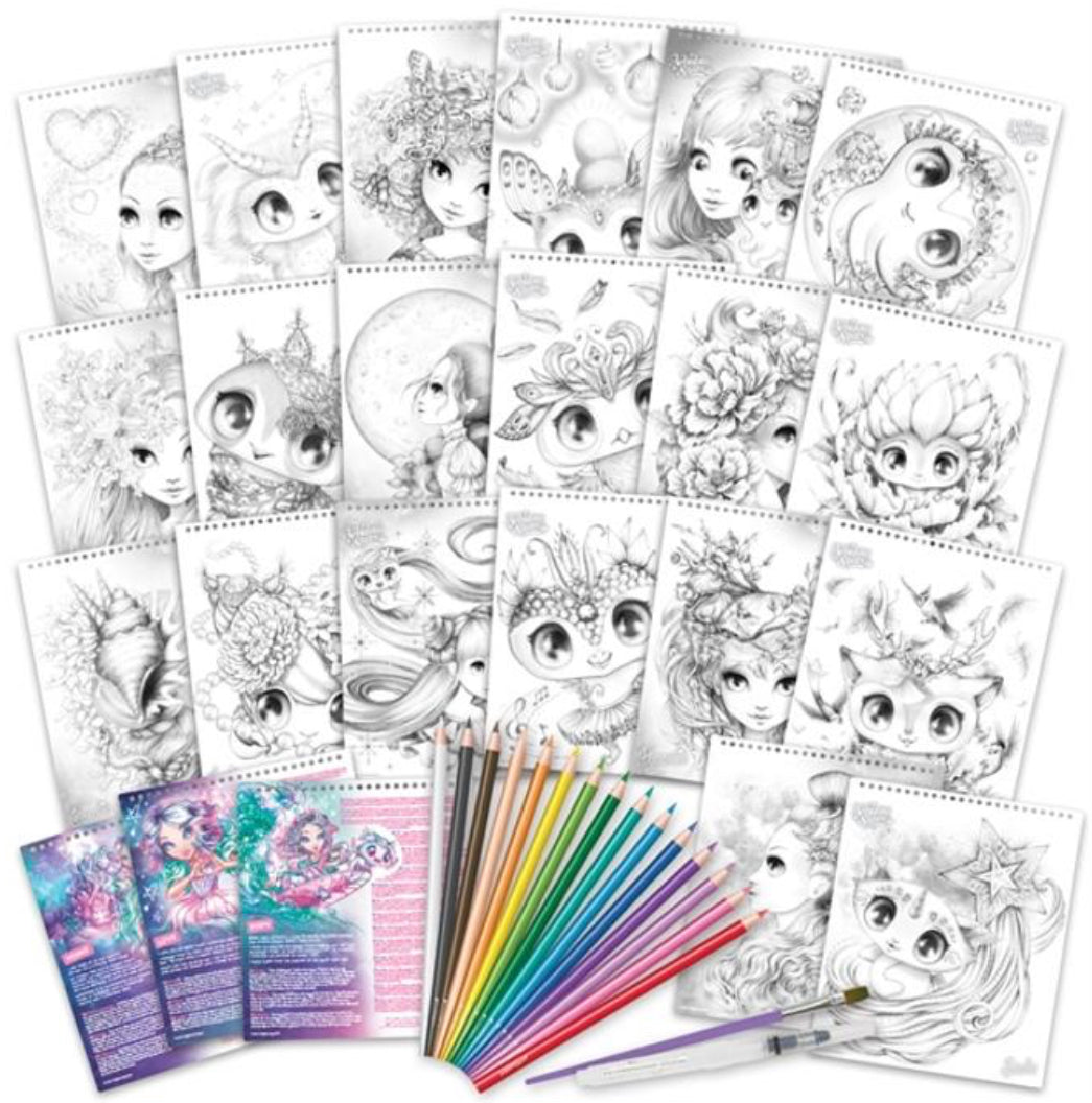 Coffret de Livres d'Aquarelle Estrelia - Nebulous Stars