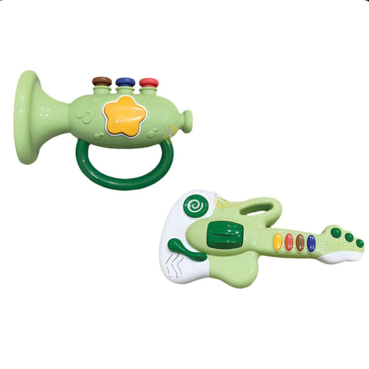 Trompette et Guitare – Instrument de Musique pour Bébé