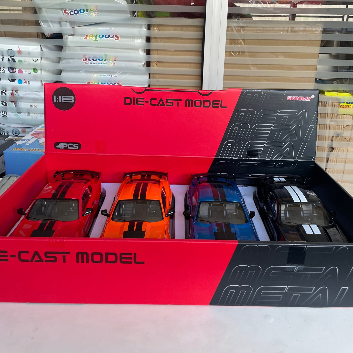 Modèle réduit Ford Mustang Shelby GT500 (1:18)