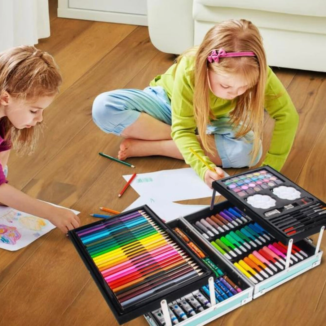 Kit d’art Professionnel - 145 Pièces pour Libérer votre Créativité